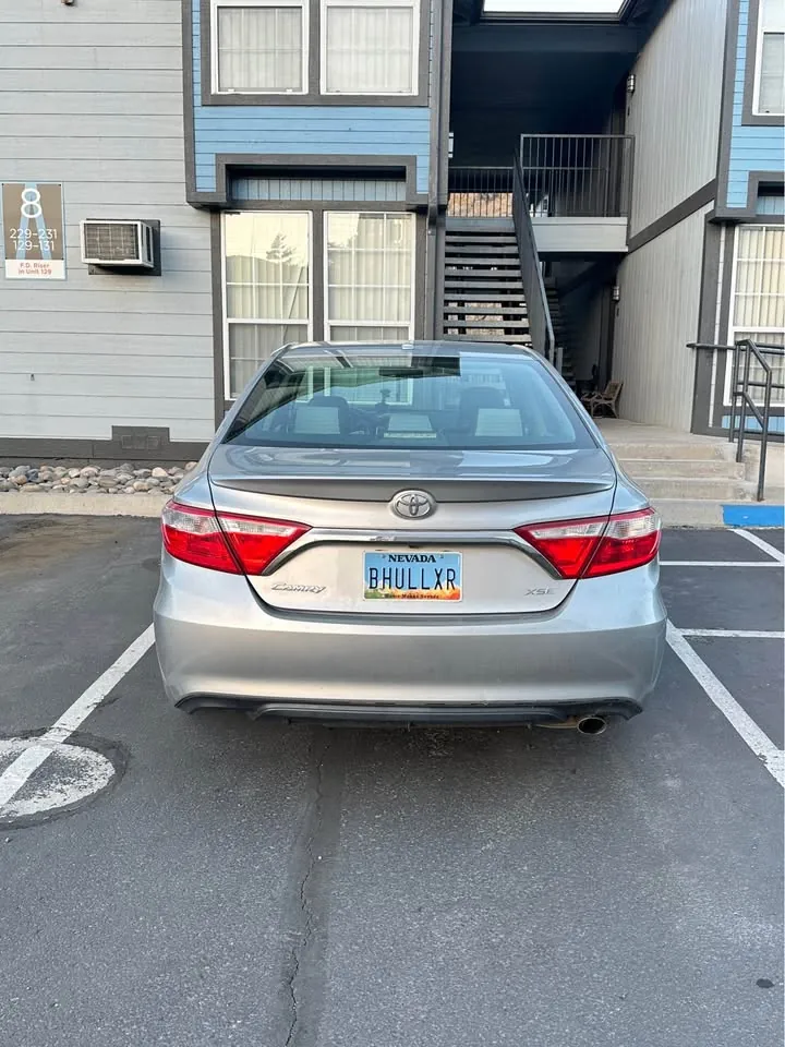 Silver Toyota Camry