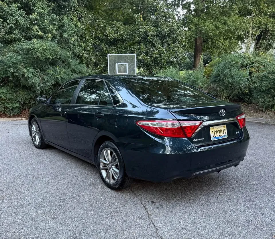 Dark blue 2017 Toyota Camry