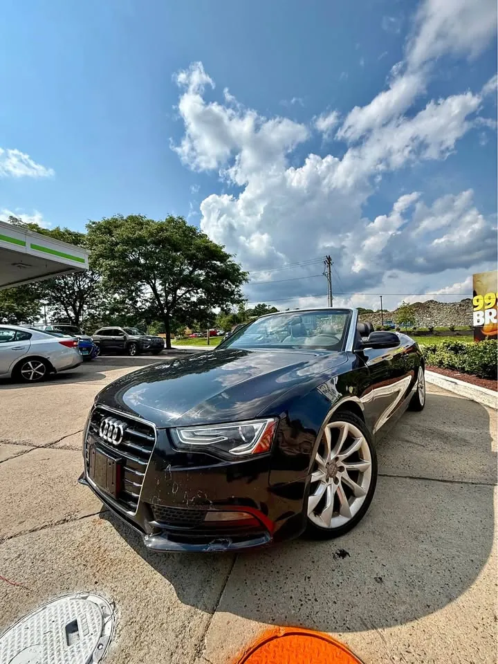 Black 2014 Audi A5, photo 1 of 3